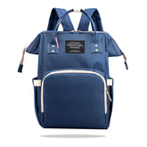 Easy to Carry Diaper Bag for Mother (Plain Blue)